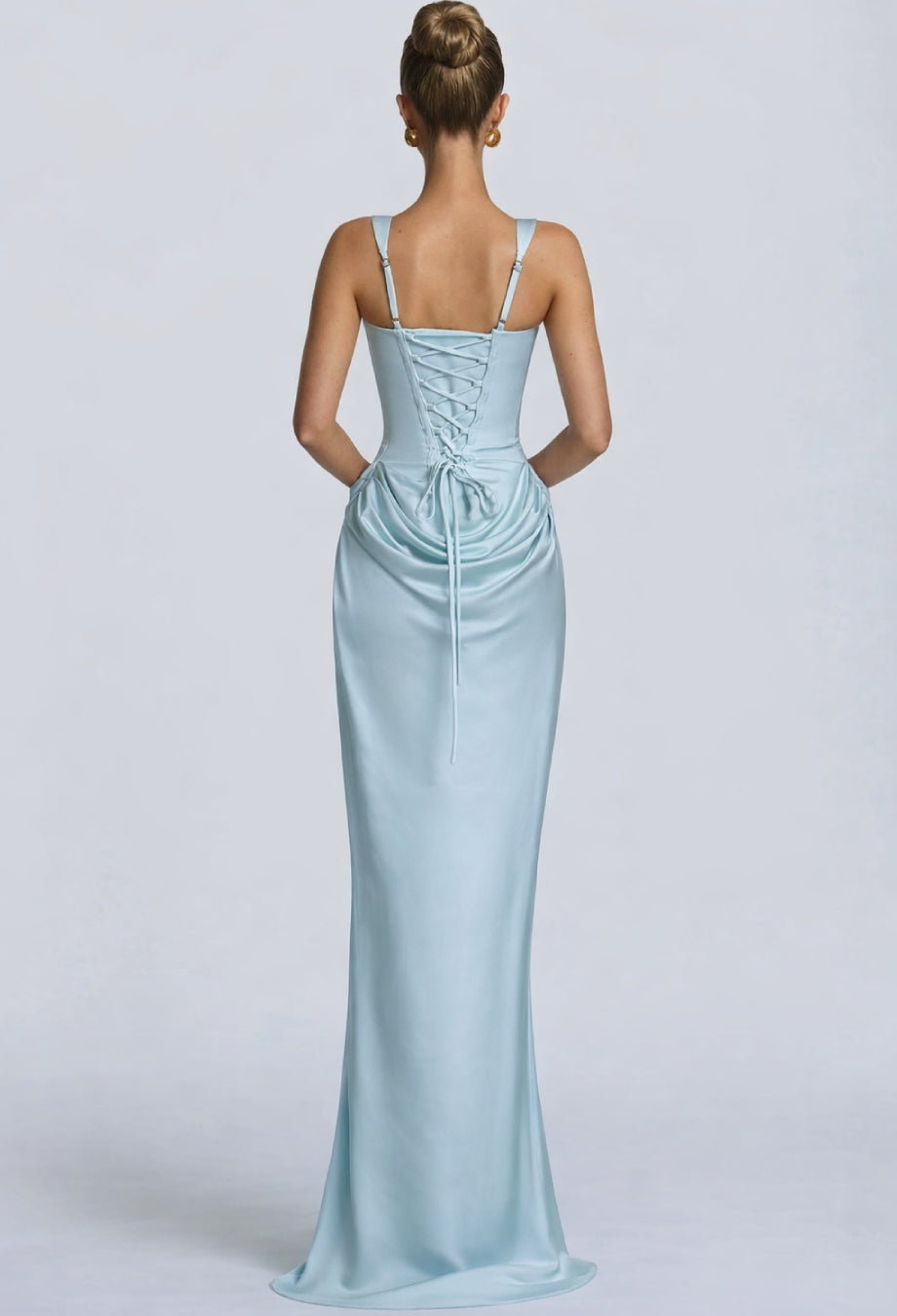 Yeona Corset Maxi Dress, corset dress womens​, ladies corset dress